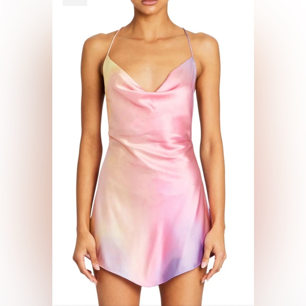 NWOT SER.O.YA Multicolor Backless Dress - Sold out in Revolve